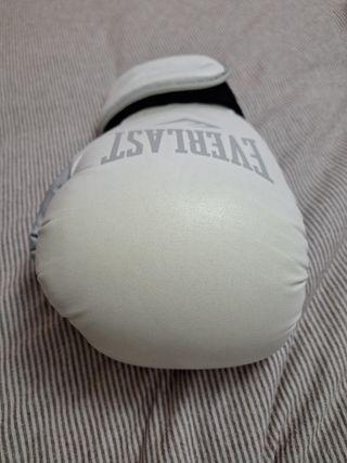 Guantes de Boxeo Everlast Powerlock Blancos