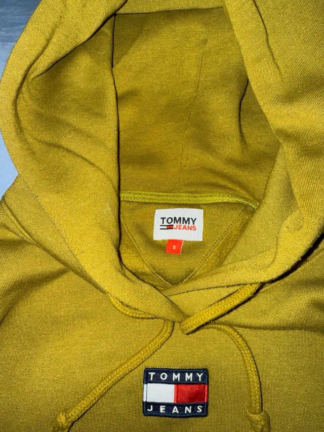 Sudadera Tommy Jeans Verde Oliva