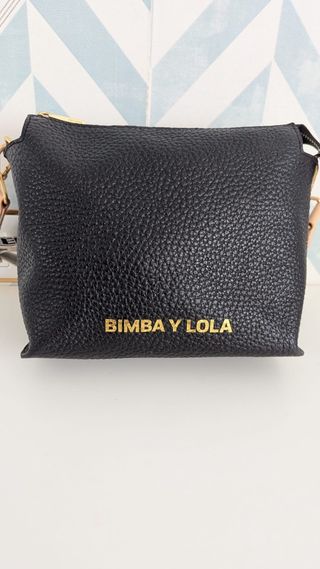 Bolso Bimba y Lola Negro Piel 