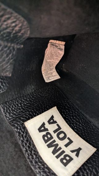Bolso Bimba y Lola Negro Piel 