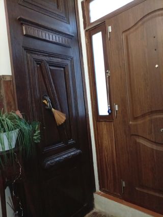 2 Puertas Madera Maciza Antiguas