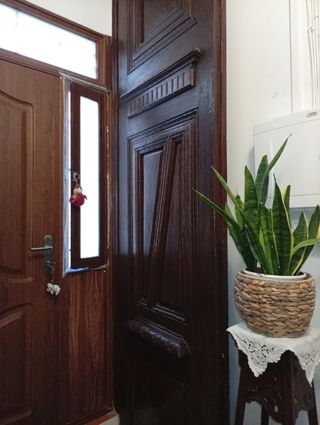 2 Puertas Madera Maciza Antiguas