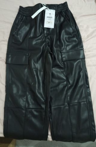 Pantalón niña Talla S Negro