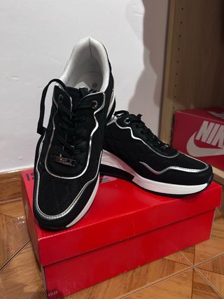 Zapatillas Xti Mujer Negras Talla 40
