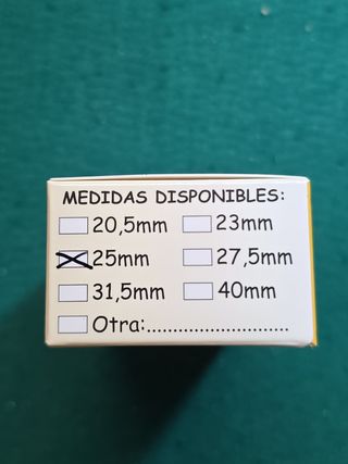 50 cartones para monedas 25mm
