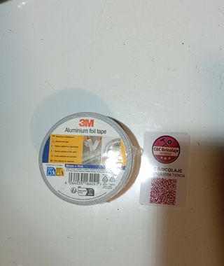 Cinta Adhesiva Aluminio 3M nueva