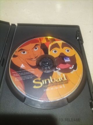DVD Simbad y la Leyenda de los Siete Mares