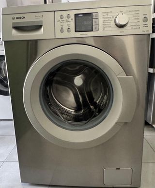 LAVADORA BOSCH EN INOX  8KILOS 
