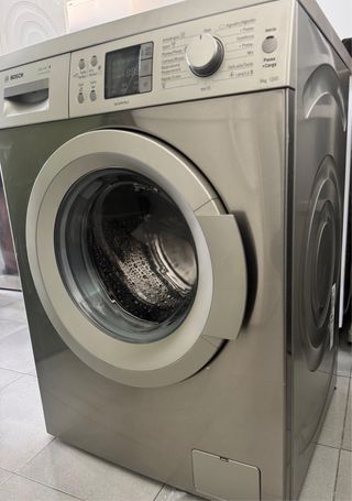 LAVADORA BOSCH EN INOX  8KILOS 