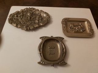 Lote 3 Ceniceros Bronce Vintage