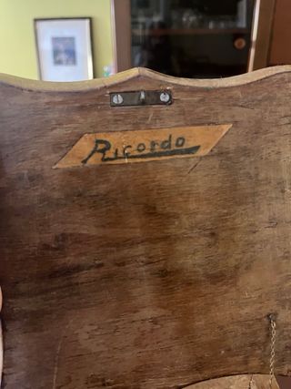 Scatola Legno Massiccio Vintage