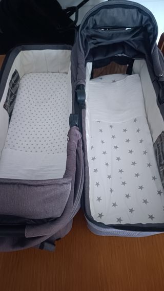 2 Capazos para carrito de bebé