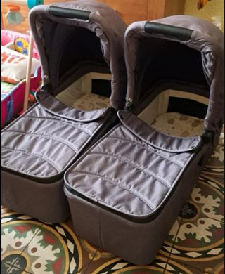 2 Capazos para carrito de bebé