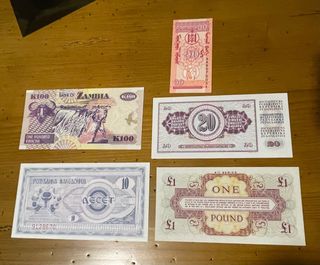 Lotto 19 stupende Banconote varie