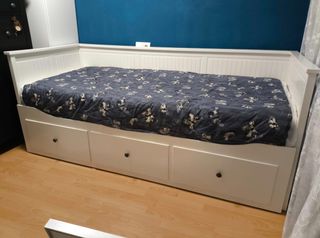 Cama nido 80-1,60 x 2 m 2 colchones incluidos
