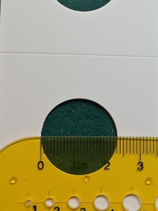 50 cartones para monedas 23mm