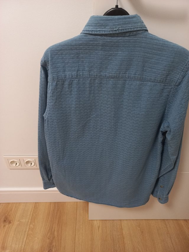 Camisa Scalpers niño azul talla 12 sños