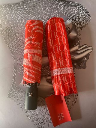 Paraguas CH Carolina Herrera Rojo