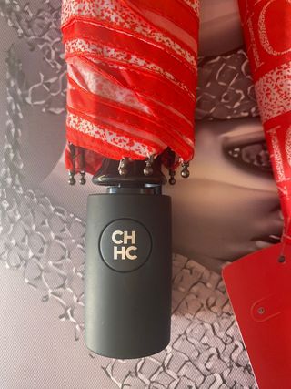 Paraguas CH Carolina Herrera Rojo