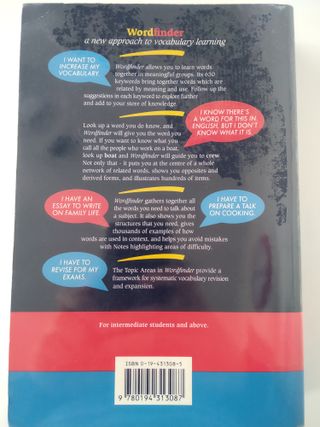 Libro Oxford - Learner's Word Finder