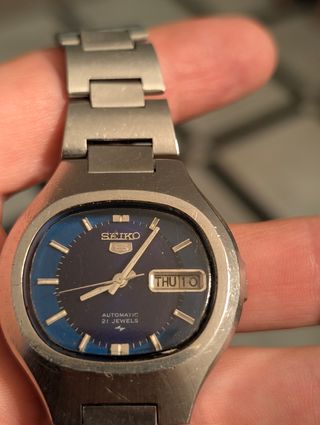 Reloj Seiko 5 Automático Azul