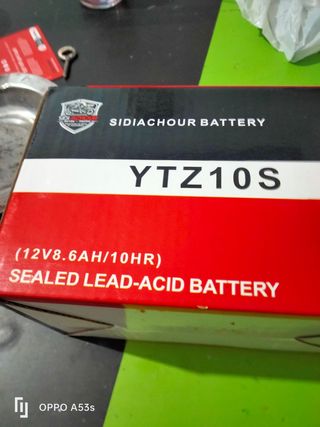 Batería Moto YTZ10S SIDIACCHOUR 12V 8.6AH