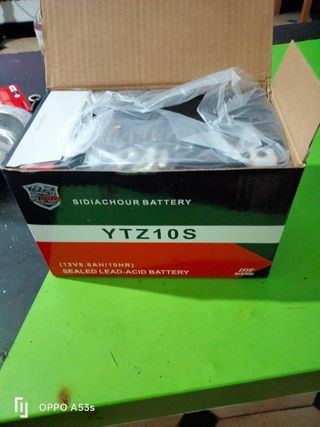 Batería Moto YTZ10S SIDIACCHOUR 12V 8.6AH