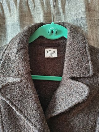 Chaqueta de lana marrón Talla M