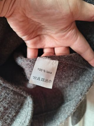 Chaqueta de lana marrón Talla M