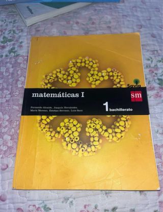 Matemáticas I. 1 Bachillerato. Savia