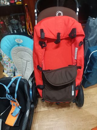 Carro Bugaboo, sillita y silla de coche