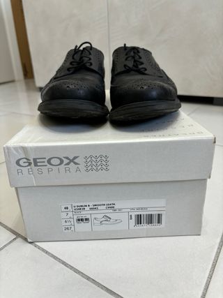 Geox Dublin Scarpe Stringate Uomo Nere 40