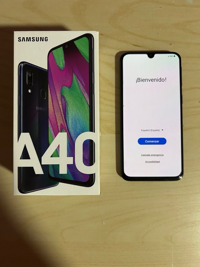 Samsung A40 Caja Móvil