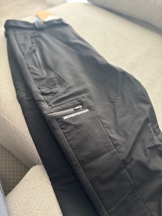 Pantaloni da escursionismo/neve neri WEINBRENNER
