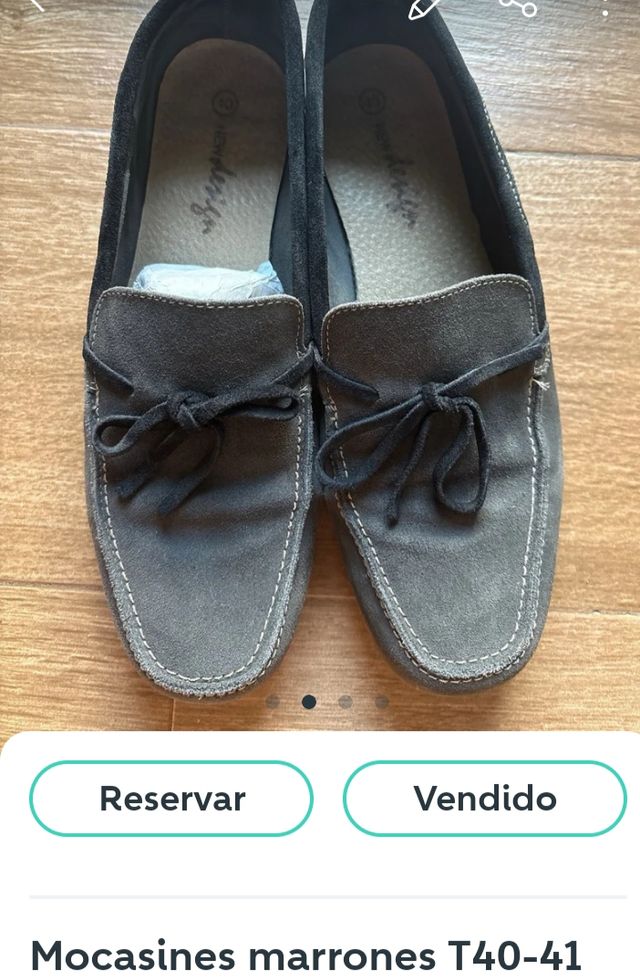 Lote de calzado de hombre