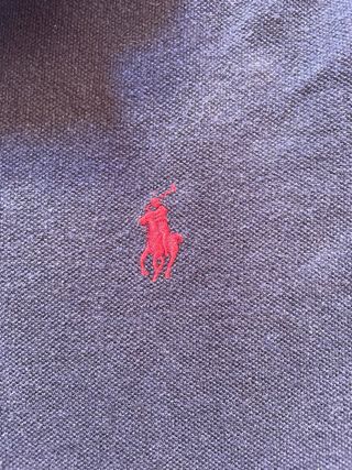 Polo Ralph Lauren manga larga azul