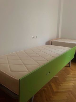 2 Camas individuales nido colchón incluido