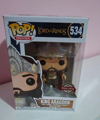 Funko Pop! Rey Aragorn 534 El Señor de los Anillos
