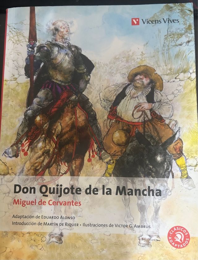 Don Quijote de La Mancha, adaptación Vicens Vives