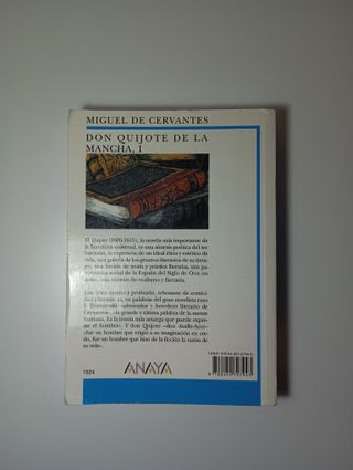 Don Quijote de la Mancha, I y II.