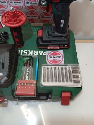 Taladro percutor Parkside 3 en 1 recargable 