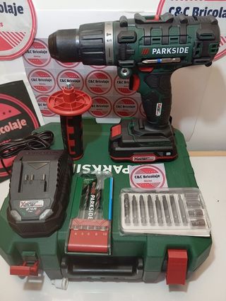 Taladro percutor Parkside 3 en 1 recargable 