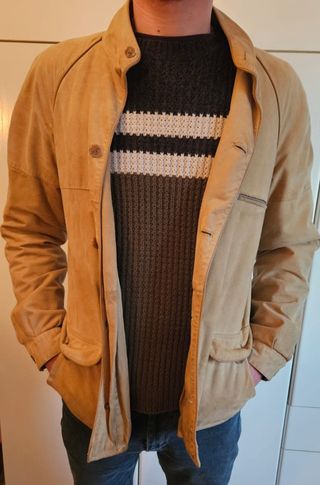 Giacca scamosciata Mabrun vintage Made in Italy