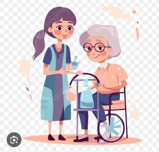 Cuidadora de ancianos