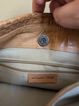 Bolso Stefano Orso tejido