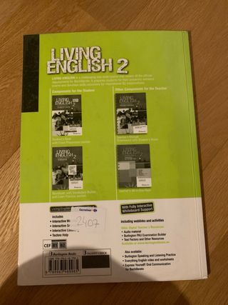 Living english 2º Bachillerato: Workbook