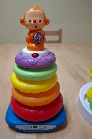 Lote Juguetes Niños: Tortuga, torre y circuito 