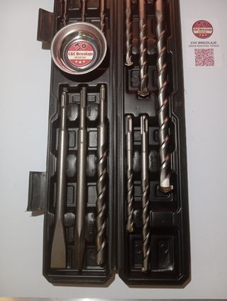 Juego brocas 13 piezas parkside profesional 