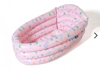 Bañera hinchable infantil con diseño marino