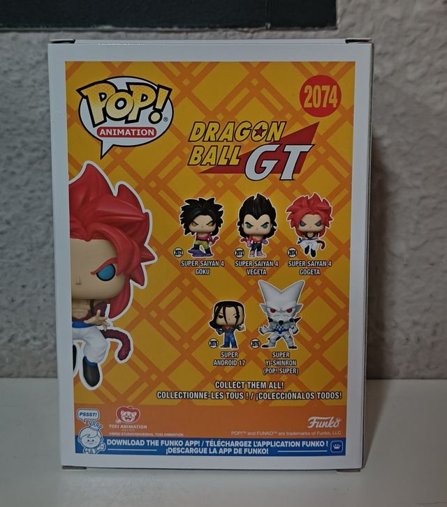 Funko Pop! Dragon Ball GT Super Saiyan 4 Gogeta